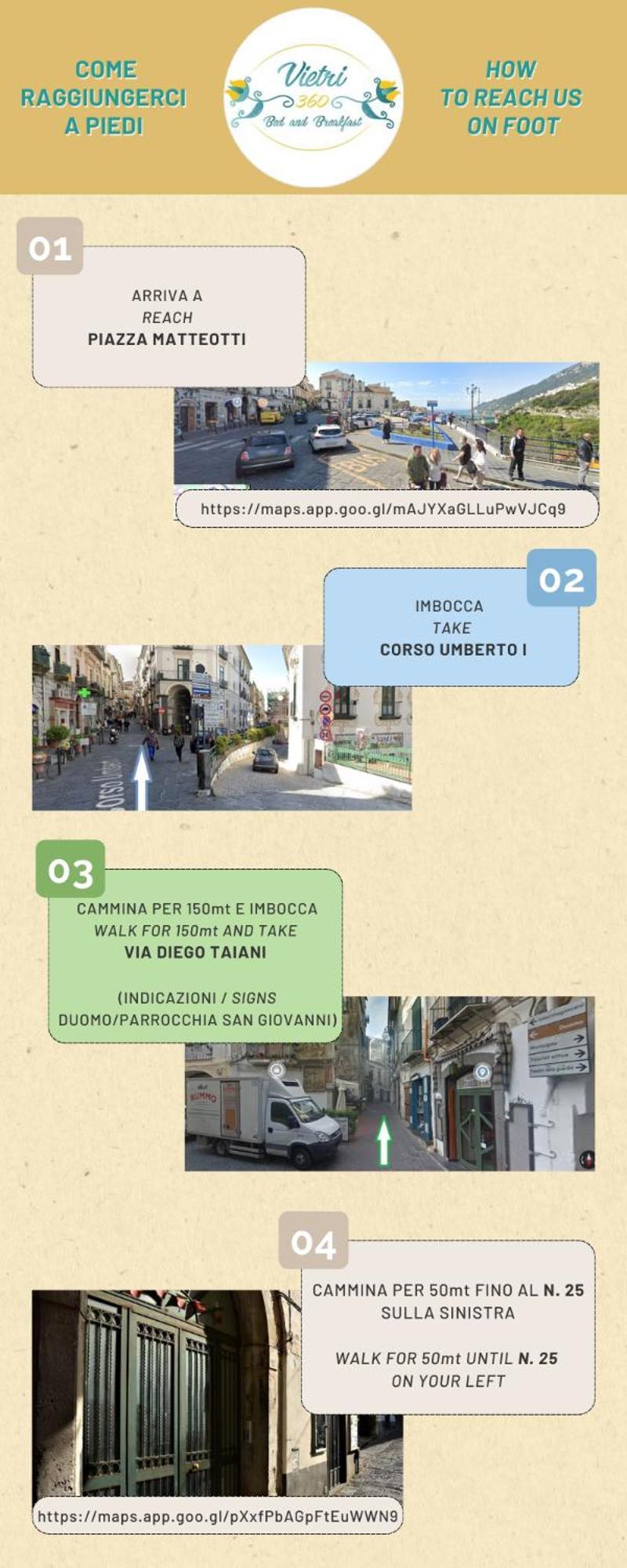 B&B Vietri 360 Экстерьер фото